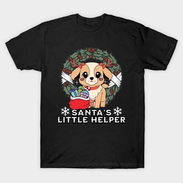 Santa's Little Helper T-Shirt by NorseMagic